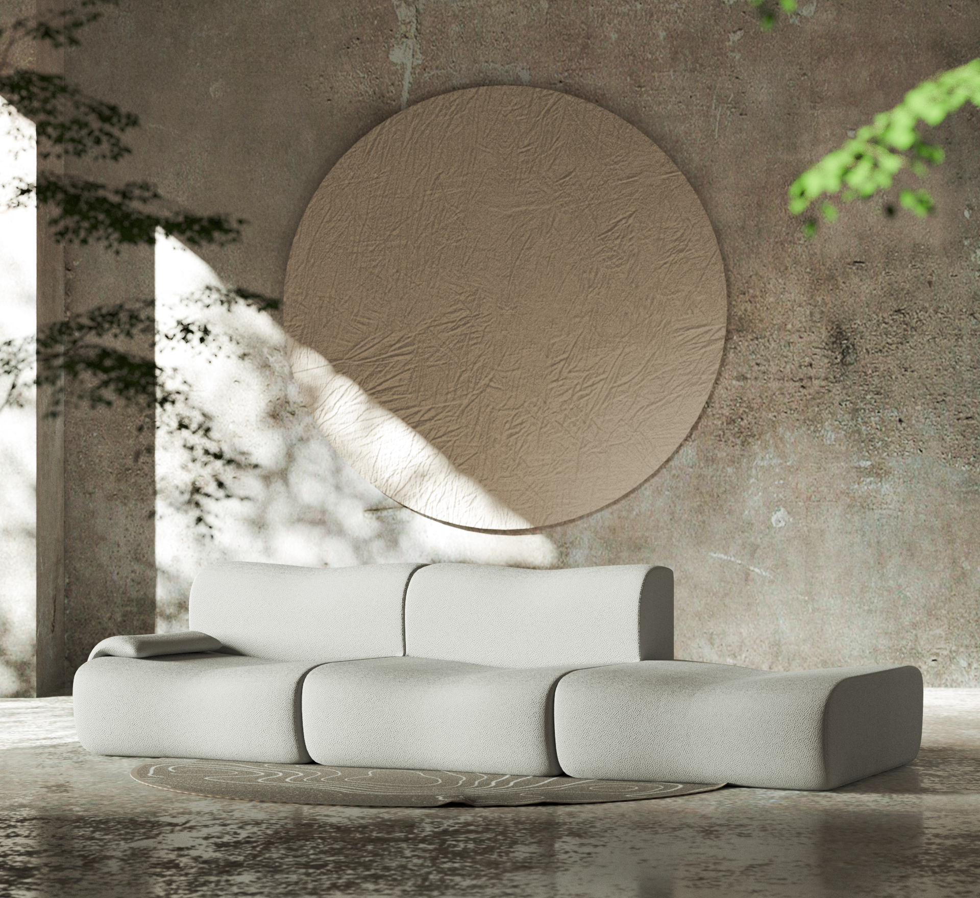 Divano 'Compresso®' Sofa